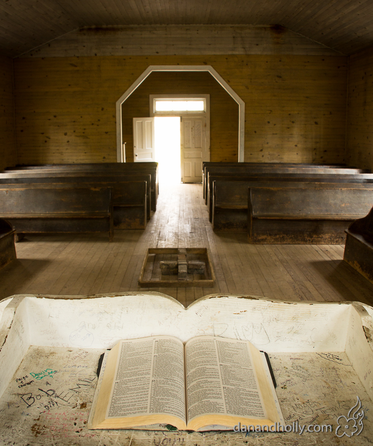 Inside the Missionary Baptist Church